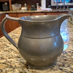 Vintage Pewter Pitcher